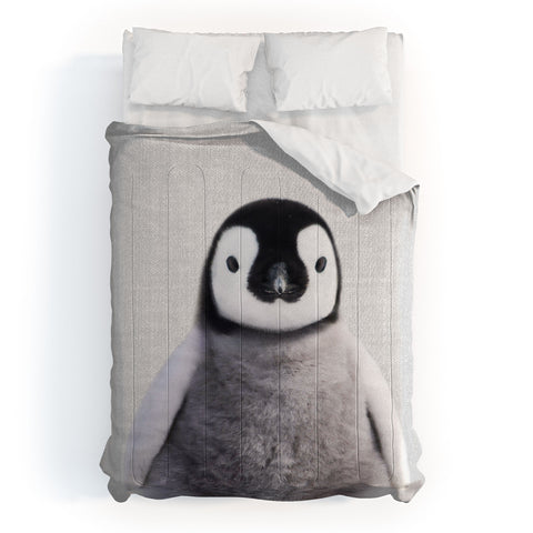 Gal Design Baby Penguin Colorful Comforter