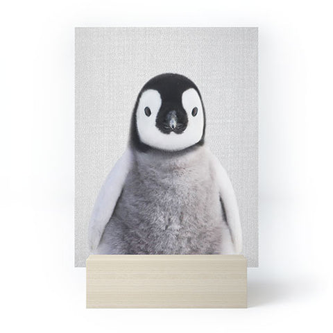 Gal Design Baby Penguin Colorful Mini Art Print