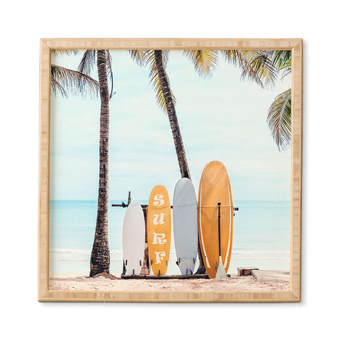Gal Design Choose Your Surfboard Framed Wall Art