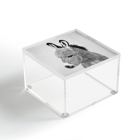 Gal Design Donkey Black White Acrylic Box