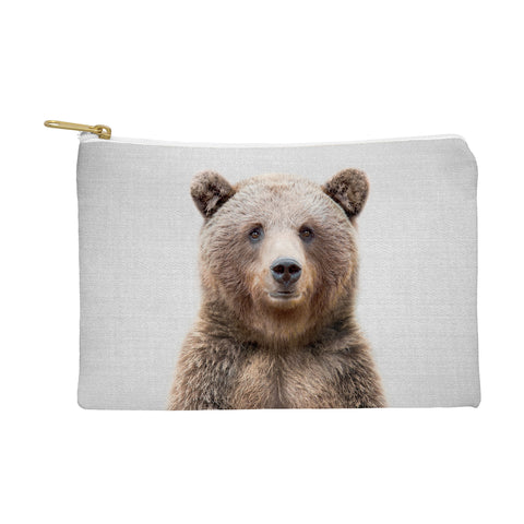 Gal Design Grizzly Bear Colorful Pouch