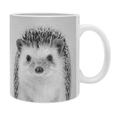 Gal Design Hedgehog Black White Coffee Mug