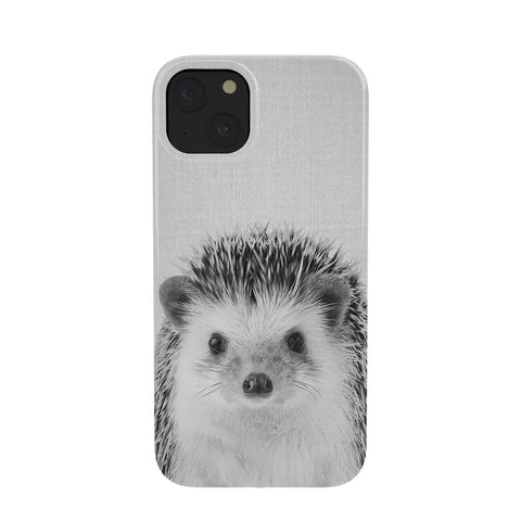 Gal Design Hedgehog Black White Phone Case