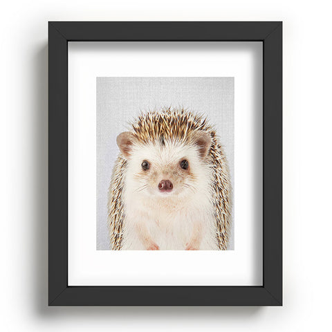 Gal Design Hedgehog Colorful Recessed Framing Rectangle
