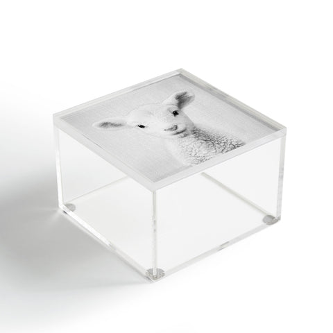 Gal Design Lamb Black White Acrylic Box