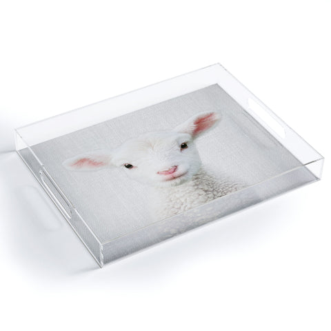 Gal Design Lamb Colorful Acrylic Tray