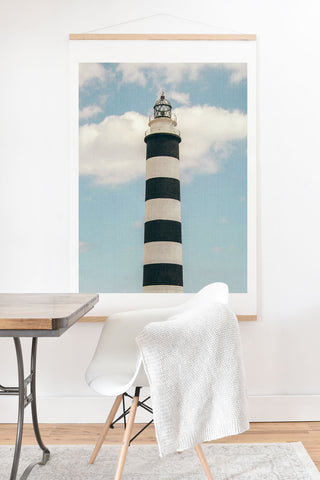 Gal Design Lighthouse Art Print And Hanger