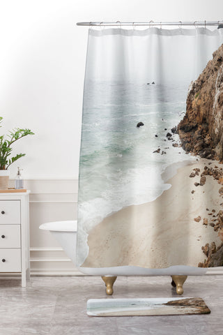 Gal Design Malibu Dream Shower Curtain And Mat