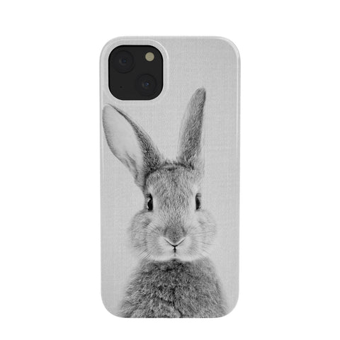 Gal Design Rabbit Black White Phone Case