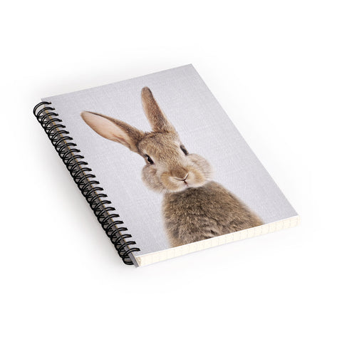 Gal Design Rabbit Colorful Spiral Notebook