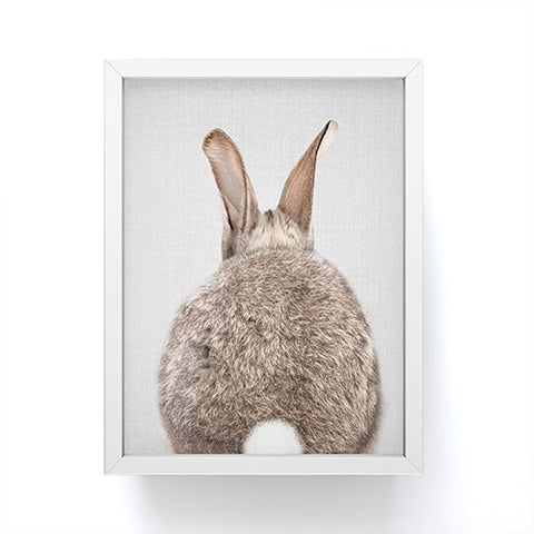Gal Design Rabbit Tail Colorful Framed Mini Art Print