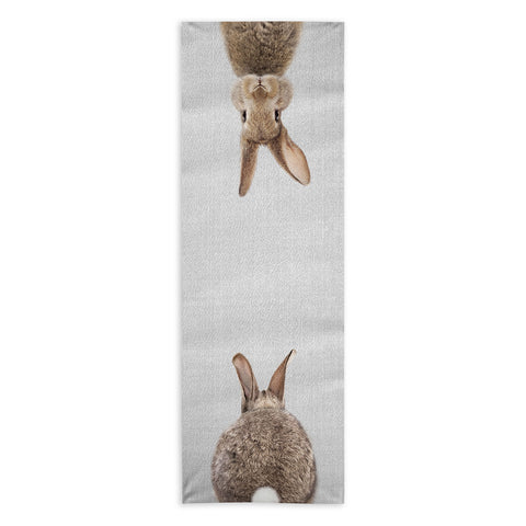 Gal Design Rabbit Tail Colorful Yoga Towel