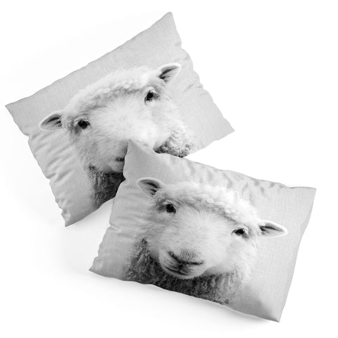 Gal Design Sheep Black White Pillow Shams