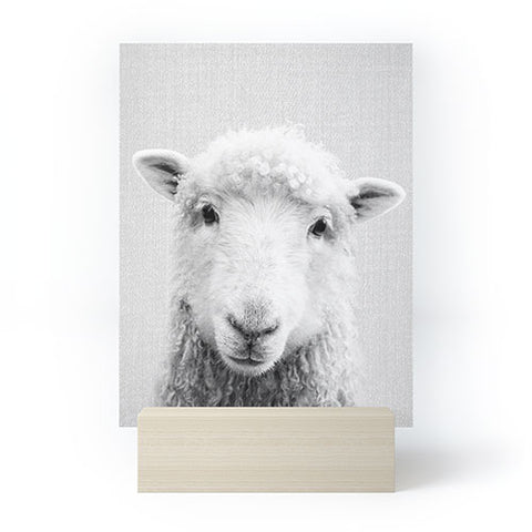 Gal Design Sheep Black White Mini Art Print