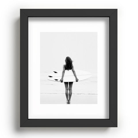 Gal Design Surf Girl Recessed Framing Rectangle