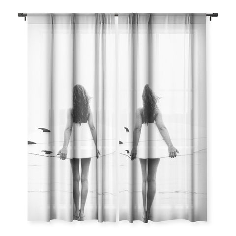 Gal Design Surf Girl Sheer Non Repeat