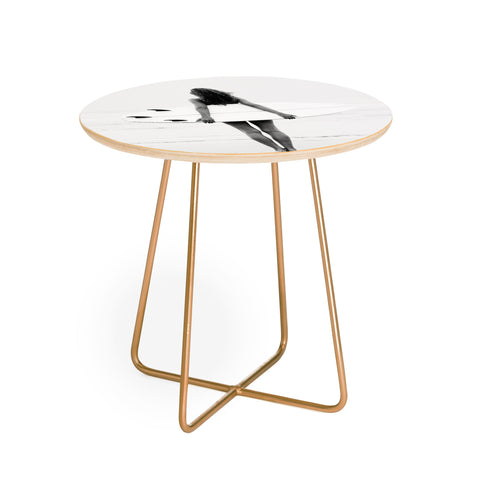 Gal Design Surf Girl Round Side Table