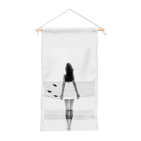 Gal Design Surf Girl Wall Hanging Portrait