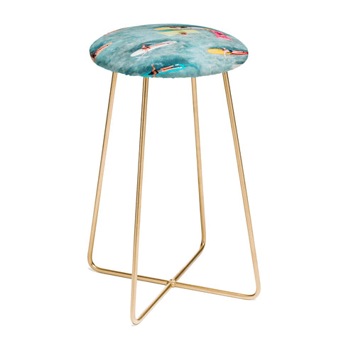 Gal Design Surf Sisters Counter Stool
