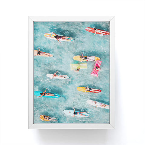 Gal Design Surf Sisters Framed Mini Art Print