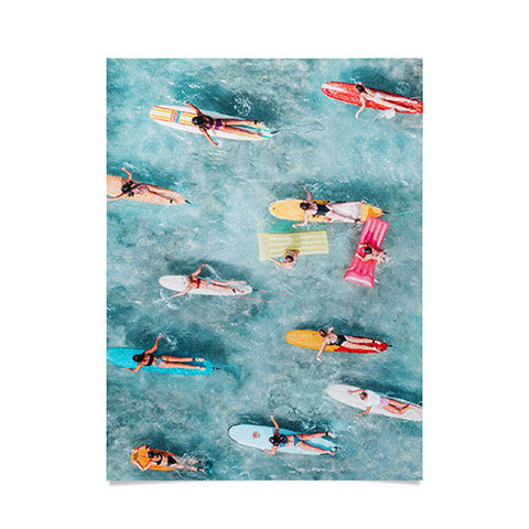 Gal Design Surf Sisters Poster