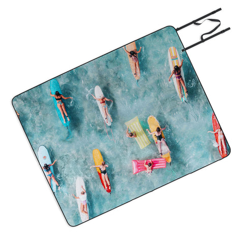 Gal Design Surf Sisters Picnic Blanket