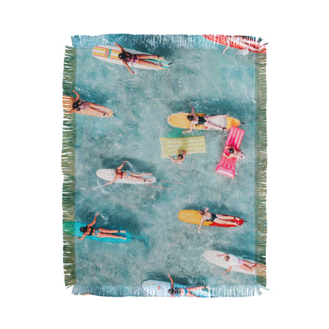 Gal Design Surf Sisters Throw Blanket