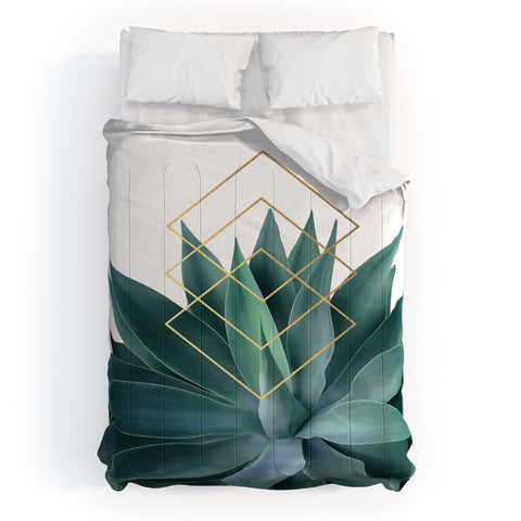 Gale Switzer Agave geometrics Comforter