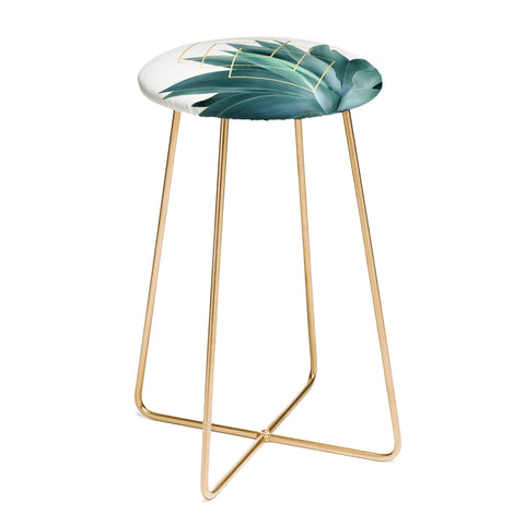 Gale Switzer Agave geometrics Counter Stool