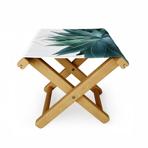Gale Switzer Agave geometrics Folding Stool