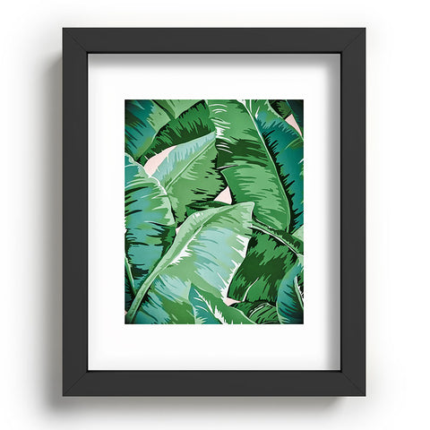 Gale Switzer Banana leaf grandeur II Recessed Framing Rectangle