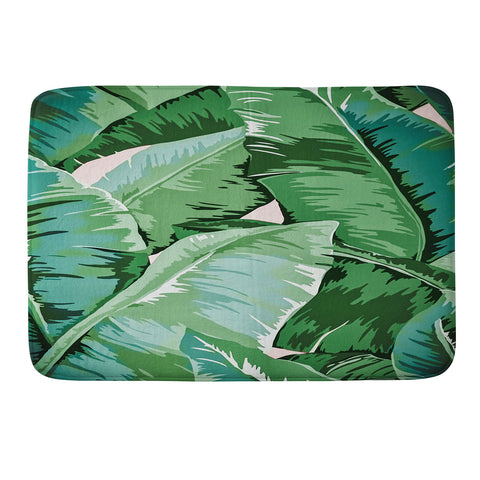Gale Switzer Banana leaf grandeur II Memory Foam Bath Mat