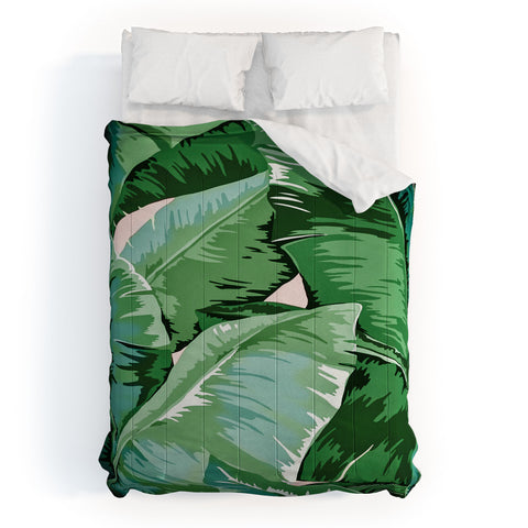 Gale Switzer Banana leaf grandeur II Comforter
