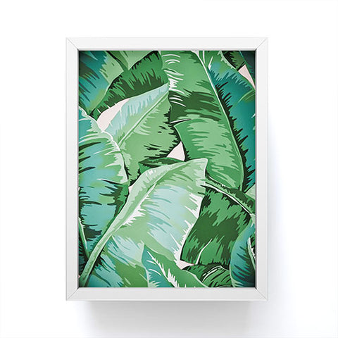 Gale Switzer Banana leaf grandeur II Framed Mini Art Print