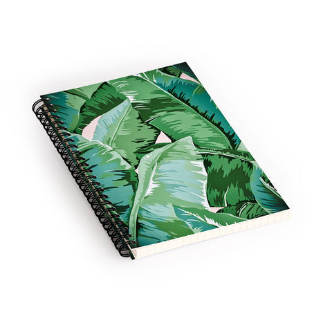Gale Switzer Banana leaf grandeur II Spiral Notebook