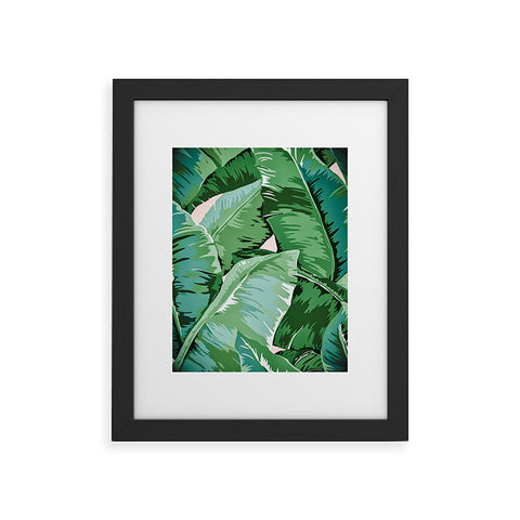Gale Switzer Banana leaf grandeur II Framed Art Print