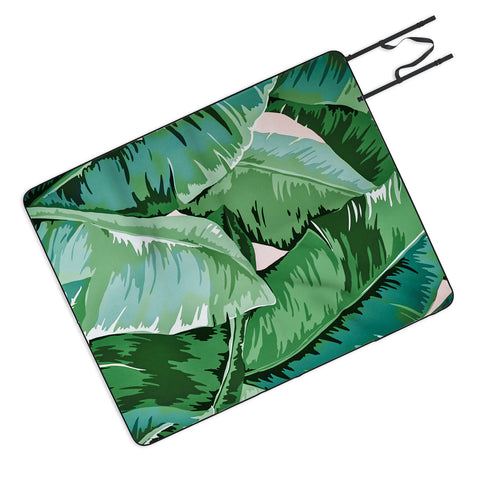 Gale Switzer Banana leaf grandeur II Picnic Blanket