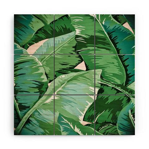 Gale Switzer Banana leaf grandeur II Wood Wall Mural