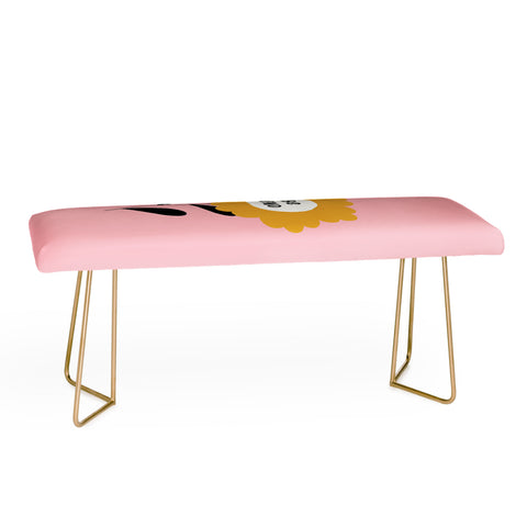 Gale Switzer Be Kind bloom Bench