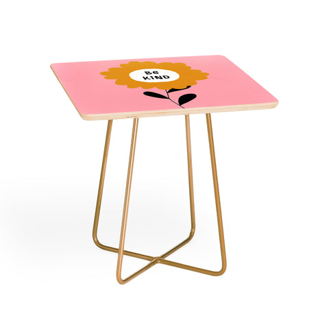 Gale Switzer Be Kind bloom Side Table