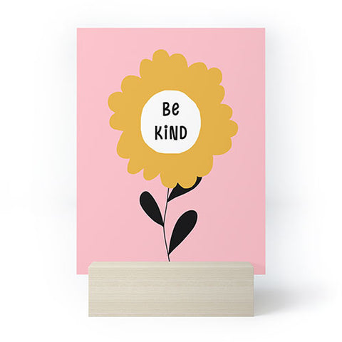 Gale Switzer Be Kind bloom Mini Art Print