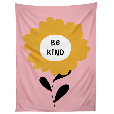 Gale Switzer Be Kind bloom Tapestry