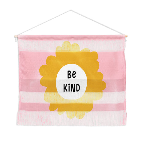 Gale Switzer Be Kind bloom Wall Hanging Landscape