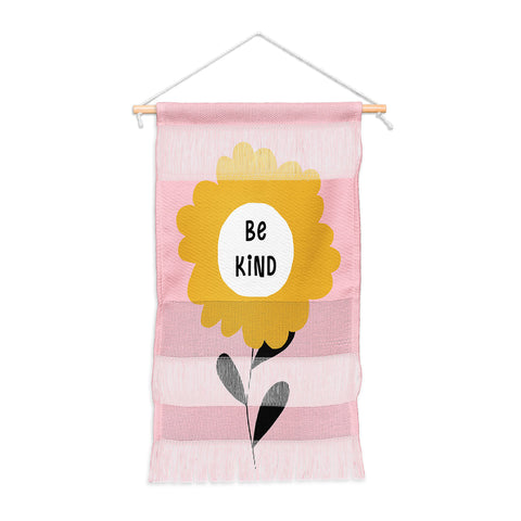 Gale Switzer Be Kind bloom Wall Hanging Portrait