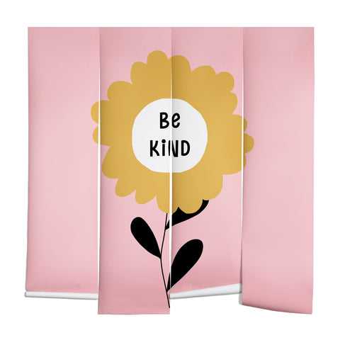 Gale Switzer Be Kind bloom Wall Mural