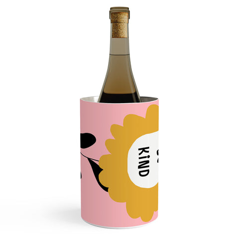 Gale Switzer Be Kind bloom Wine Chiller