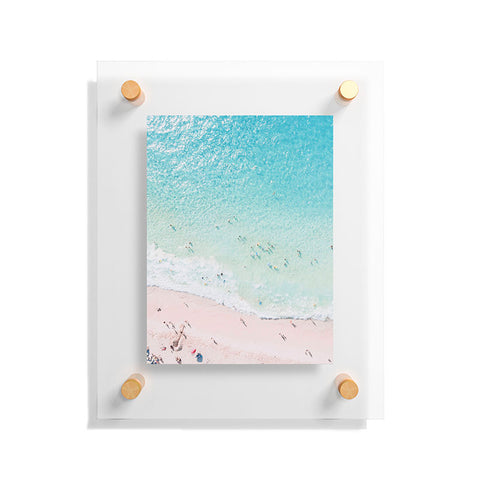 Gale Switzer Beach Sunday Floating Acrylic Print