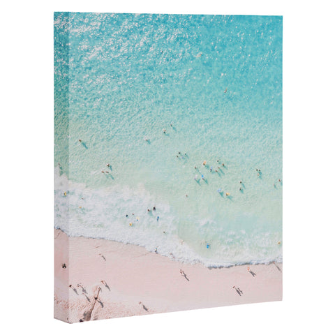 Gale Switzer Beach Sunday Art Canvas