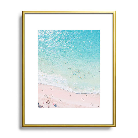 Gale Switzer Beach Sunday Metal Framed Art Print
