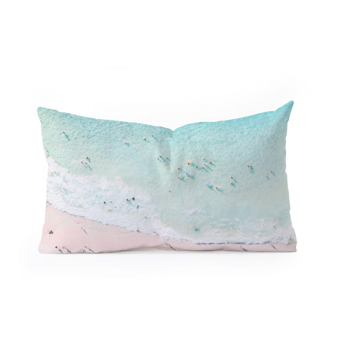 Gale Switzer Beach Sunday Oblong Throw Pillow